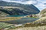 Rondane. Wanderweg: Bjørnholia-Rondvassbu