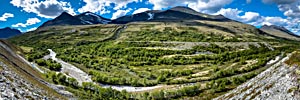 Rondane. Wanderweg: Rondvassbu-Dørålseter
