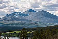 Berg Høgronden. Ausblick vom Atnsjøen