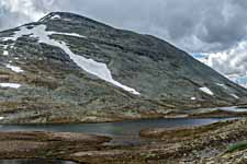 Rondane. Wanderweg: Bjørnholia-Rondvassbu