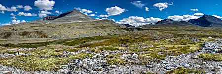 Rondane. Wanderweg: Rondvassbu-Dørålseter