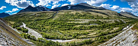 Rondane. Wanderweg: Rondvassbu-Dørålseter