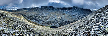 Rondane. Wanderweg: Rondvassbu-Dørålseter