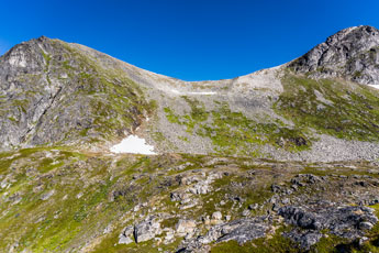 zum Berg Keipen. Berge Keipen und Grytetippen