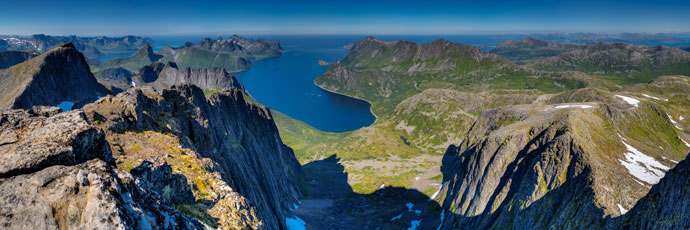 am Berg Keipen. Blick nach Norden