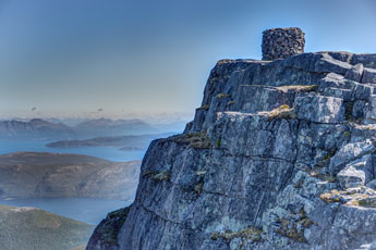 am Berg Keipen. Blick zum Gipfel
