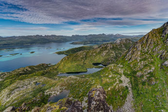 am Berg Sukkertoppen. Blick nach Nordosten