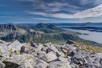 am Berg Lonketind. Blick nach Nordosten
