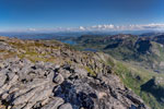 am Berg Grytetippen. Blick nach Osten
