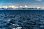 Blick zum Gebirge Kvænan