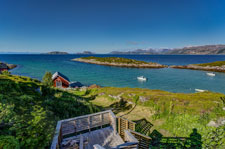 Malangsfjord. Insel Senja