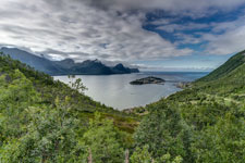 Bjørnhaugen. Insel Senja