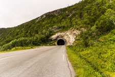 Riventunnel. Insel Senja