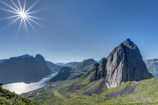 Am Stavelitippen. Zum Berg Inste Kongen