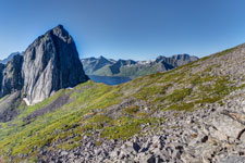 Am Stavelitippen. Zum Berg Inste Kongen