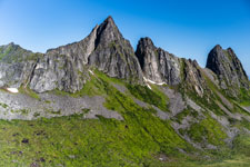 Am Stavelitippen. Zum Berg Inste Kongen
