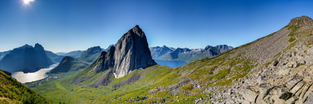 Am Stavelitippen. Zum Berg Inste Kongen