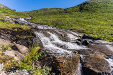 zum Berg Keipen. Fluss Keipelva
