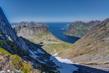 zum Berg Keipen. Blick zum Atlantik