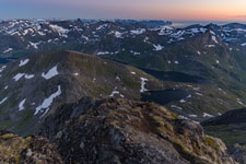 am Berg Breitinden. Grat