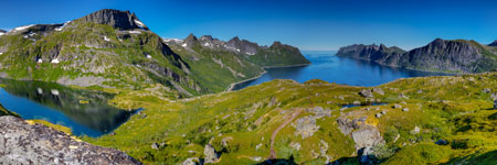Blick zum Mefjorden
