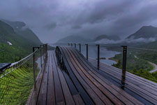 Blickplattform über Bergsbotn