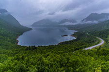 Blickplattform über Bergsbotn
