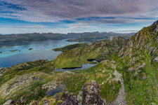 am Berg Sukkertoppen. Blick nach Nordosten