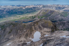 Blick vom Berg Kvænan