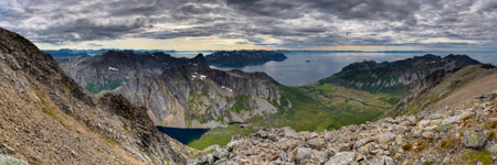 Blick zum Selfjorden