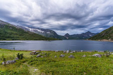 Gjeska. Blick zum Kvænan