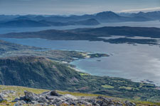 am Berg Lonketind. Blick nach Osten