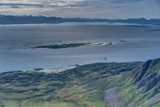 am Berg Lonketind. Blick nach Süden