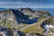 am Berg Lonketind. Blick nach Norden