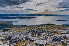 am Berg Lonketind. Blick nach Südosten
