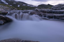 Wasserfall am Bummansvatnet