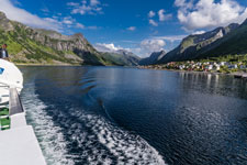 Auslaufen vom Gryllefjord