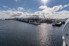 Einlauf in Hafen Andenes