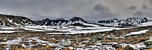 Bergsee Fossådalsvatnet