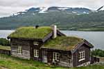 eine Hütte