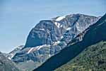 Berge über dem Tal Innerdalen