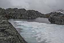 Schnee und Wasser