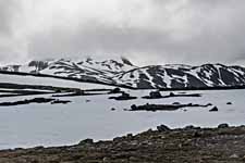 in der Nähe des Bergsees Fossådalsvatnet