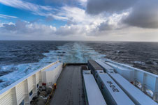 Fähre Larvik - Hirtshals. Nordsee