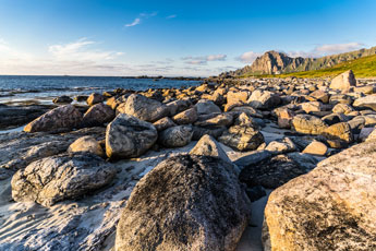 Insel Andøya. Strand am Bleik