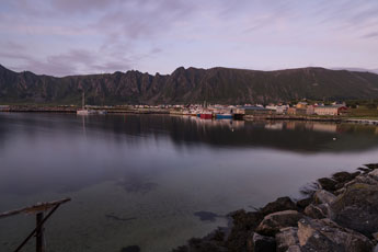Blick zum Dorf Bleik