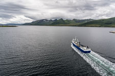 Blick zum Risøysundet