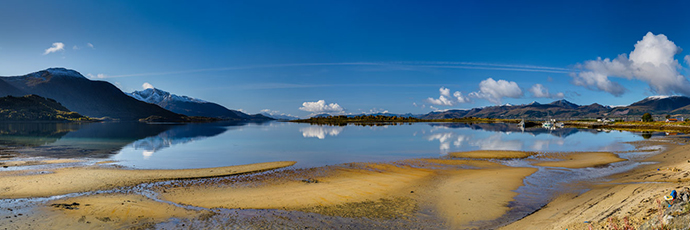 Sigerfjord. Insel Hinnøya