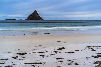 am Bucht Otervika. Insel Andøya