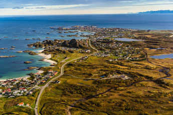 Am Berg Andhautet. Insel Andøya